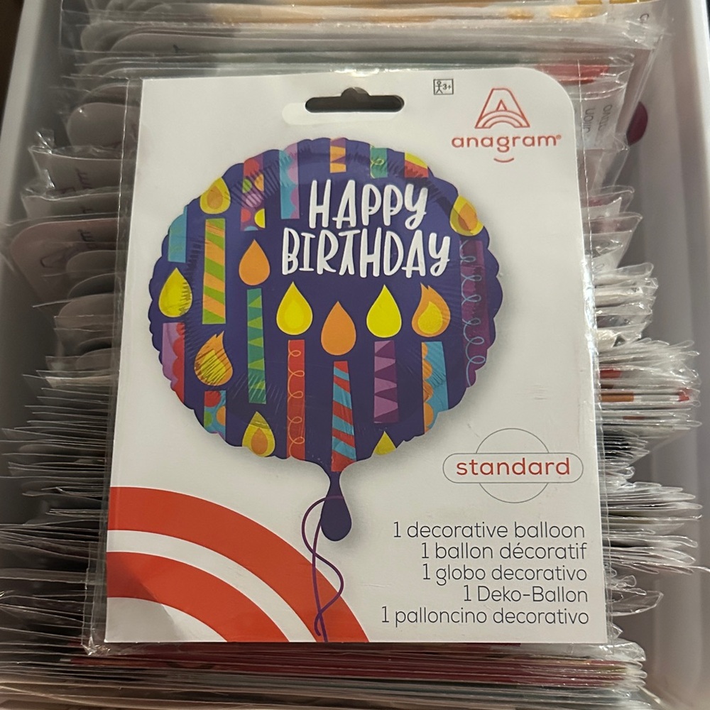 Anagram Happy Birthday Balloon